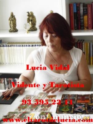 Lucia Vidal,Tarotista de verdad.